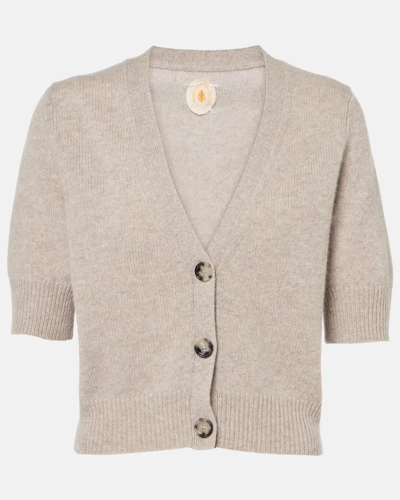 Jardin des Orangers Cardigan aus Kaschmir Braun