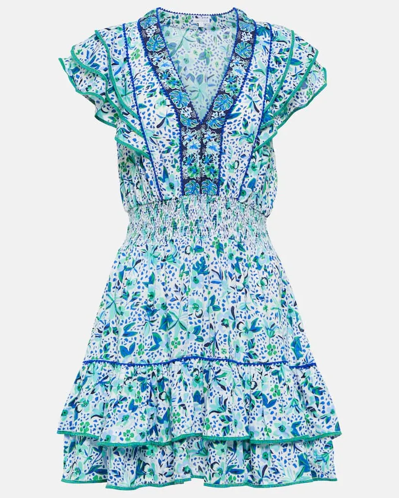 Poupette St Barth Minikleid Camilla Multicolor