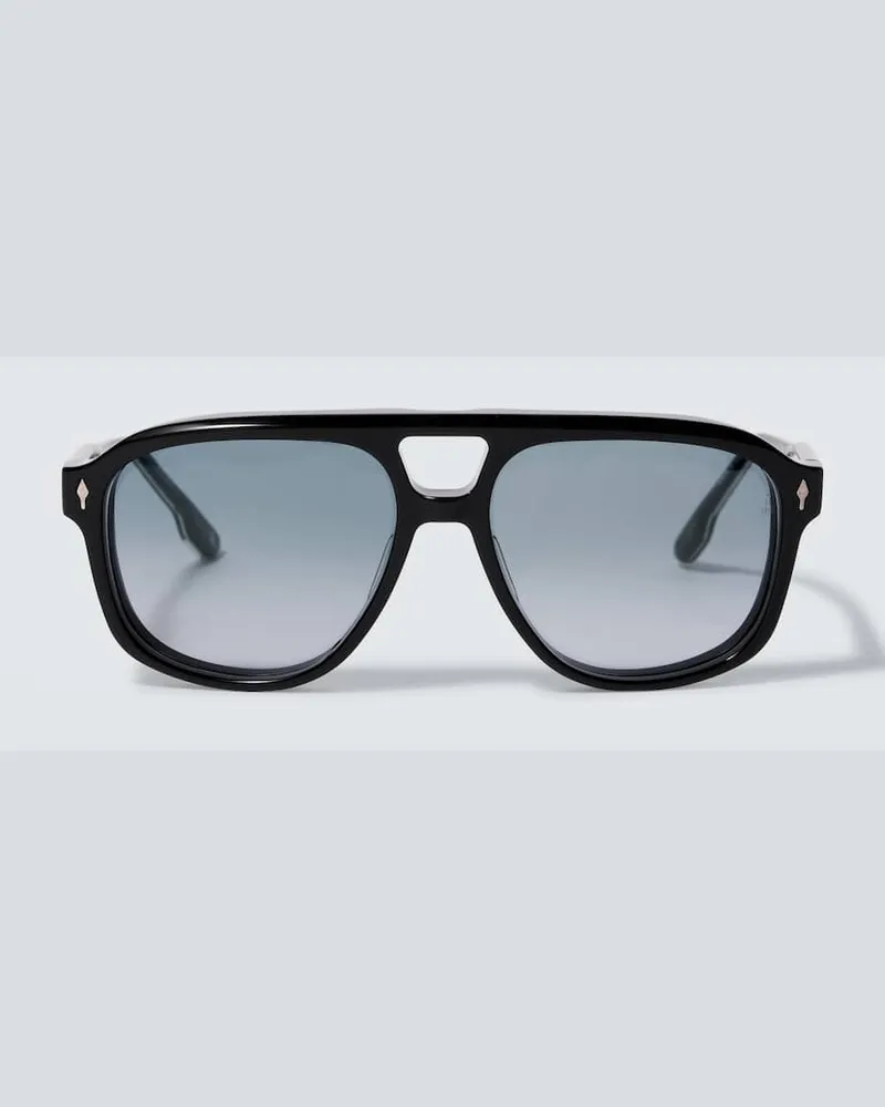 Jacques Marie Mage Sonnenbrille Leonard Schwarz