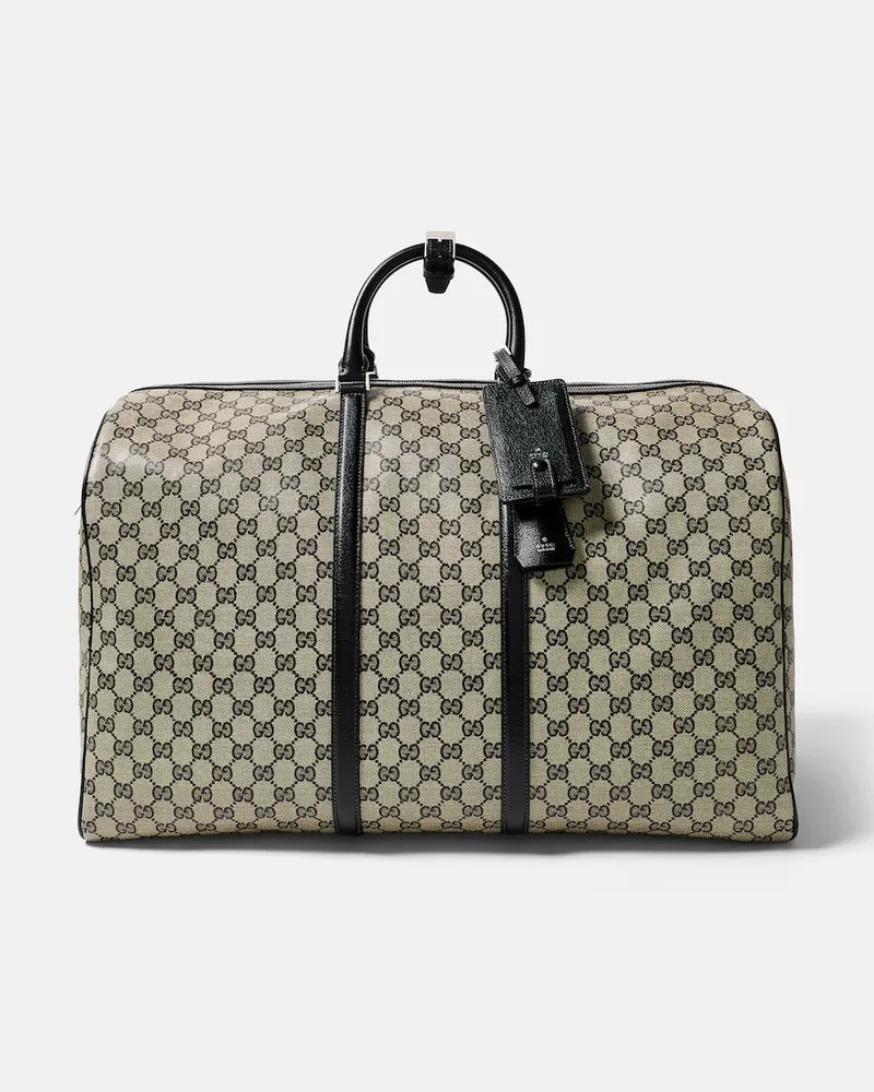 Gucci Weekender Gucci Essence GG aus Canvas Beige