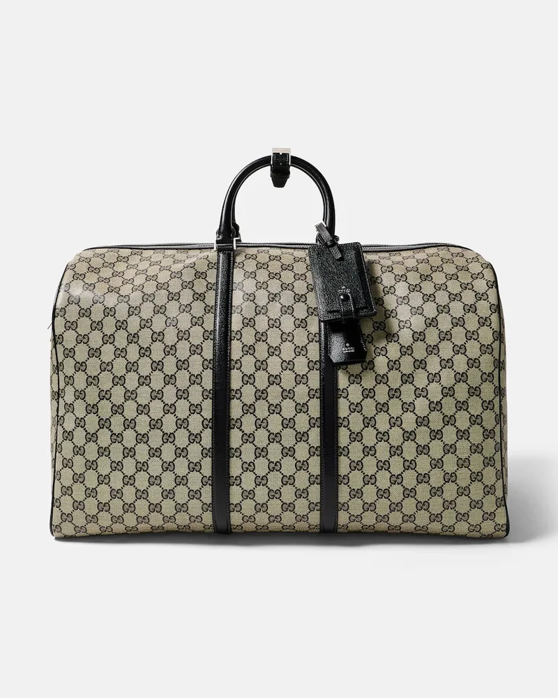Gucci Weekender Gucci Essence GG aus Canvas Beige