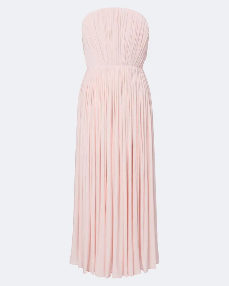 Magda Butrym Cocktailkleid aus einem Wollgemisch Rosa