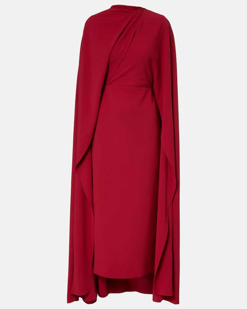 Roksanda Ilincic Cocktailkleid Neolitsea aus Crêpe Rot