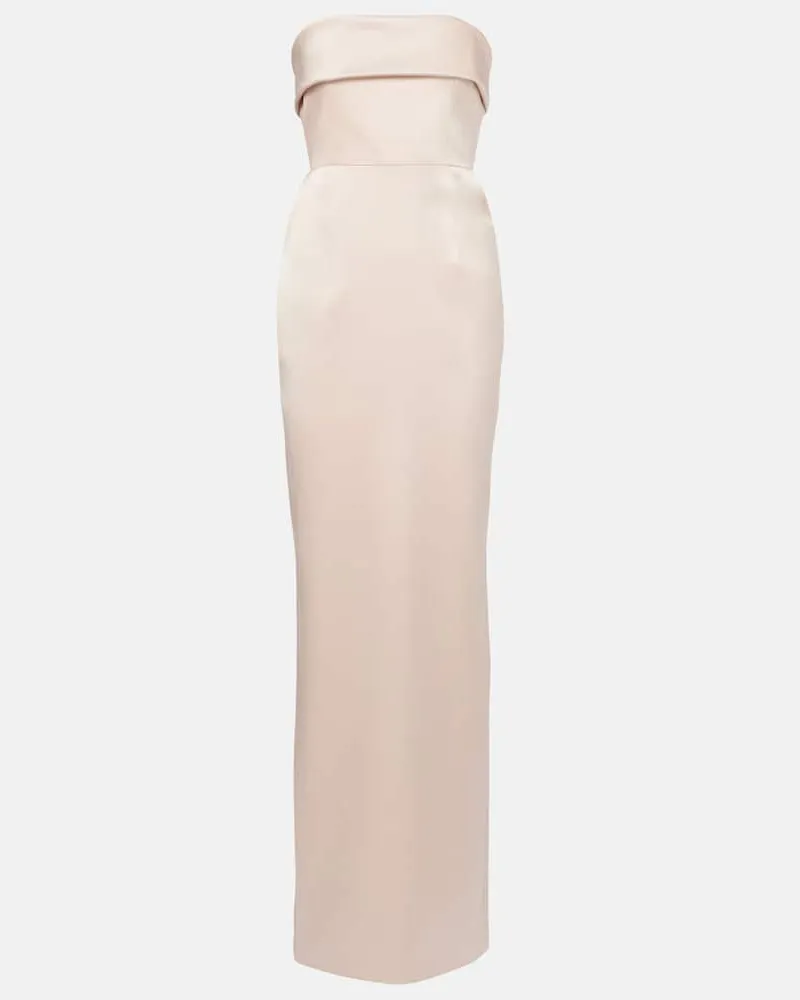 The New Arrivals Ilkyaz Ozel Robe Rhea aus Satin Pink