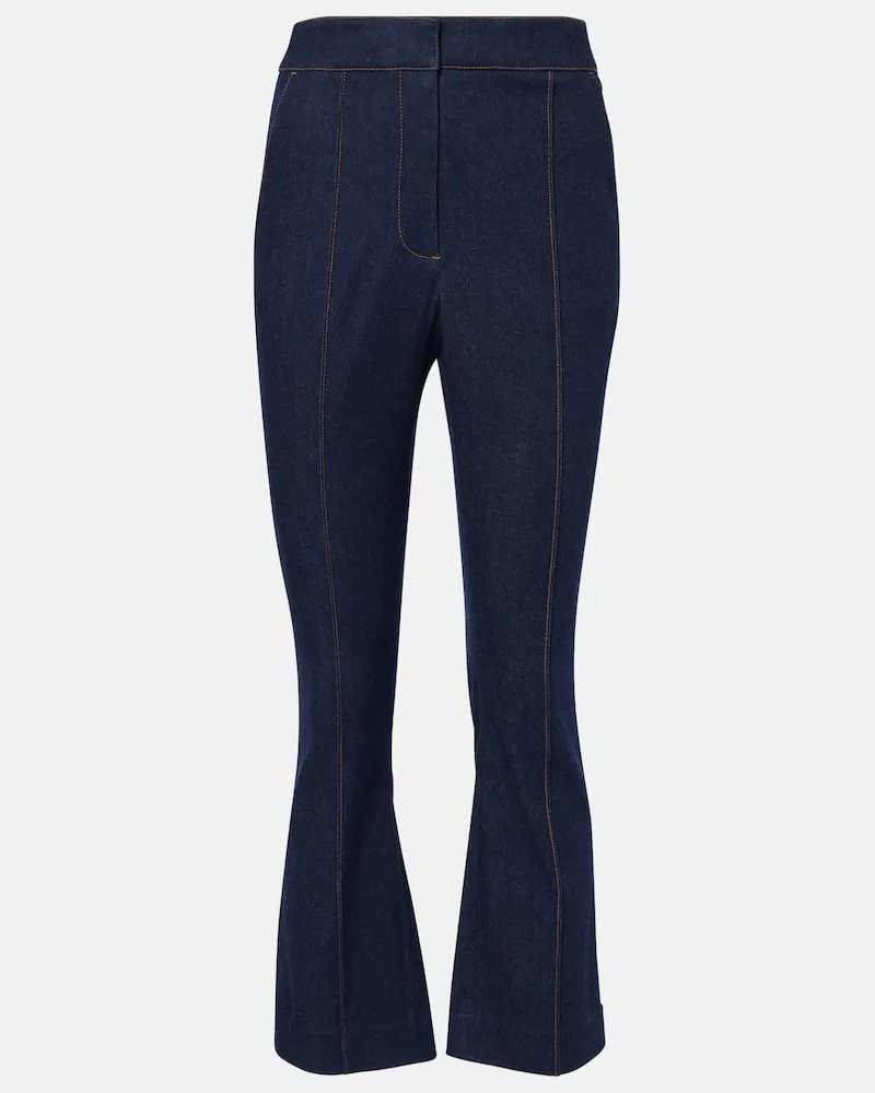 Veronica Beard Slim Jeans Tani Blau