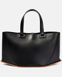 Gabriela Hearst Tote Coyote aus Leder Schwarz