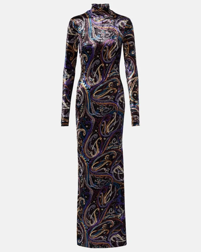 Etro Bedruckte Robe Multicolor