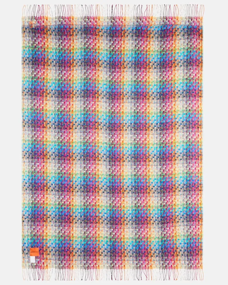 Missoni Plaid Husky aus Wolle Multicolor