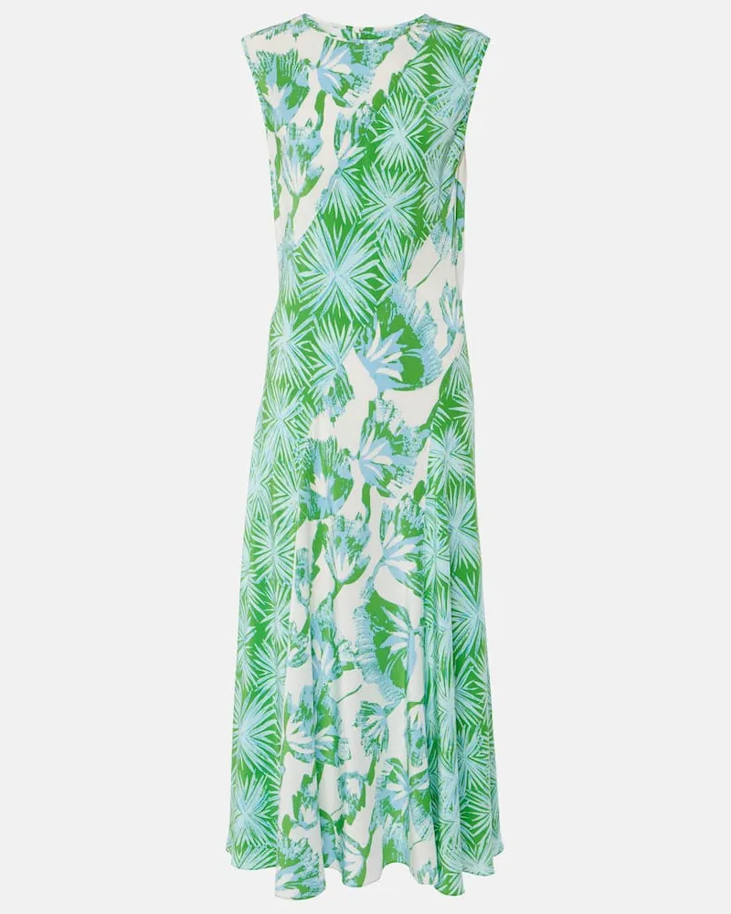 Diane von Furstenberg Maxikleid Sunniva Grün