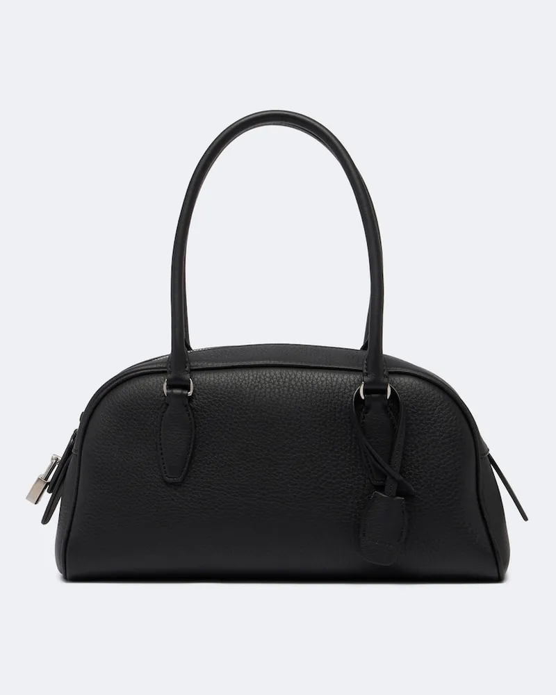 The Row Shopper India E/W Small aus Leder Schwarz