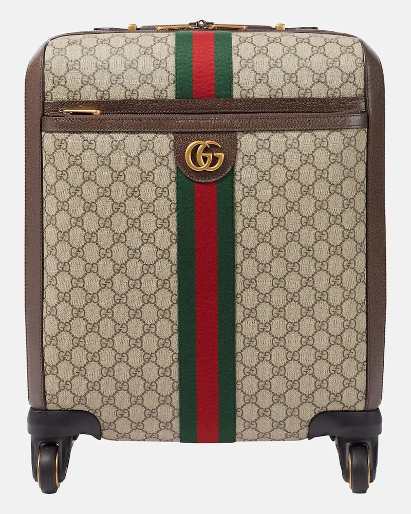 Gucci Trolley Gucci Savoy GG aus Canvas Multicolor