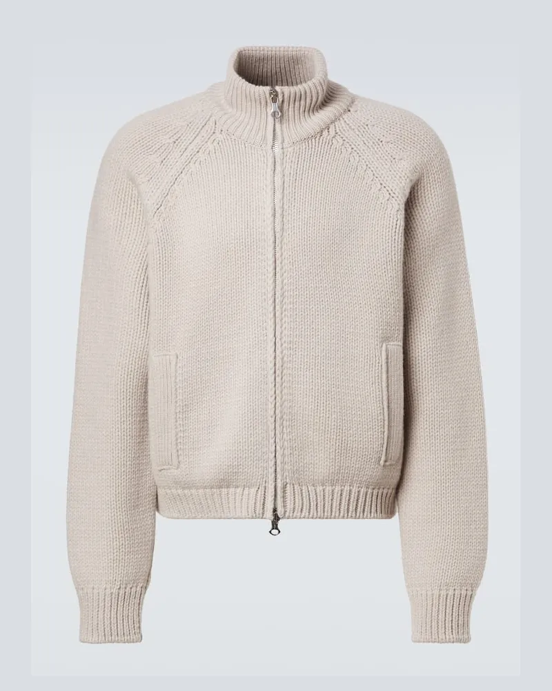 Our Legacy Cardigan Ultra aus Wolle Beige