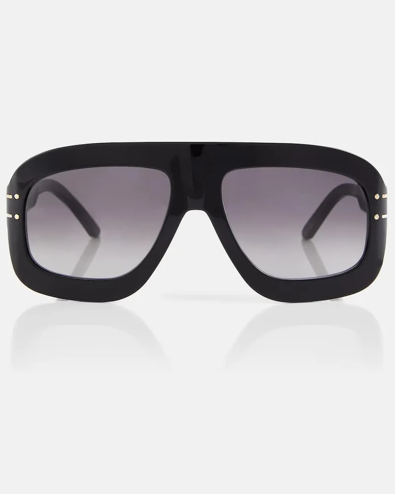 Dior Sonnenbrille DiorSignature M1U Schwarz