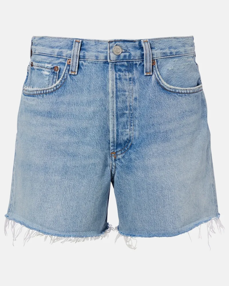 AGOLDE Jeansshorts Nye Blau