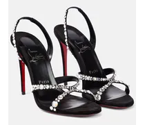 Verzierte Slingback-Sandalen Emilie