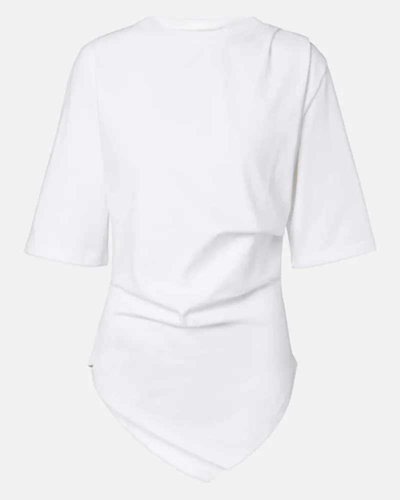 Róhe Róhe T-Shirt aus Baumwoll-Jersey Weiß
