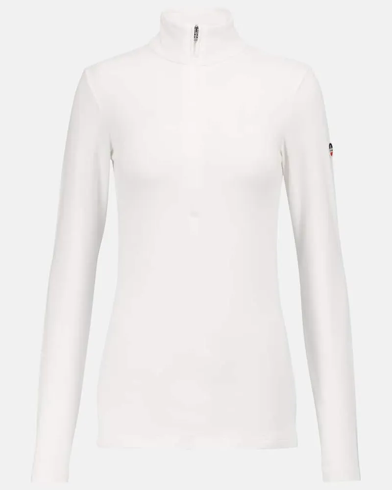 FUSALP Ski-Baselayer aus Jersey Weiß