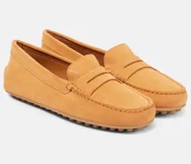 Mokassins City Gommino aus Veloursleder