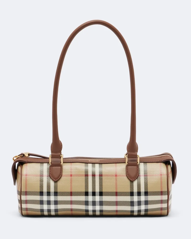 Burberry Schultertasche Burberry Check Small Braun