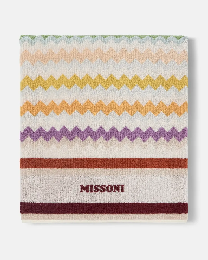 Missoni Badehandtuch Zigzag Multicolor
