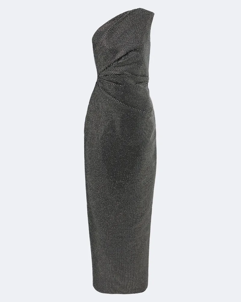 Solace London Verziertes Cocktailkleid Swanson Schwarz