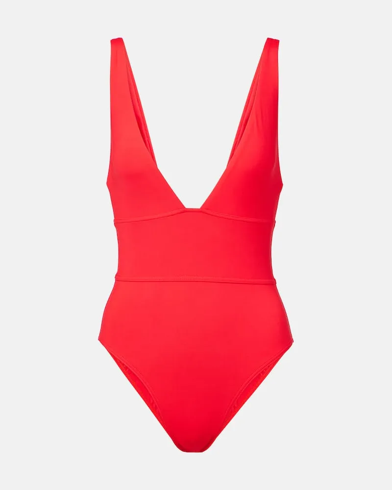 Melissa Odabash Badeanzug Caribbean Rot