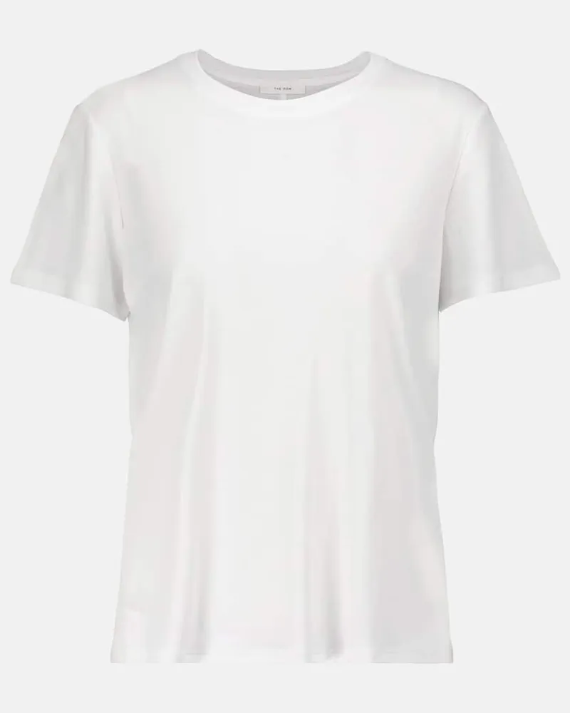 The Row T-Shirt Wesler aus Baumwolle Weiß