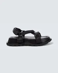 Jil Sander Sandalen Schwarz