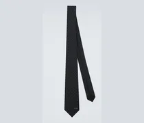 Krawatte Horsebit GG aus Jacquard