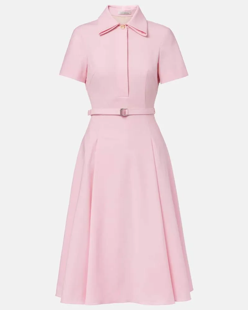 EMILIA WICKSTEAD Midikleid Iwona Pink