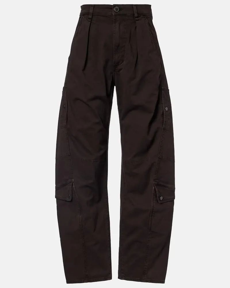 Citizens of humanity Hose Flight aus einem Baumwollgemisch Braun