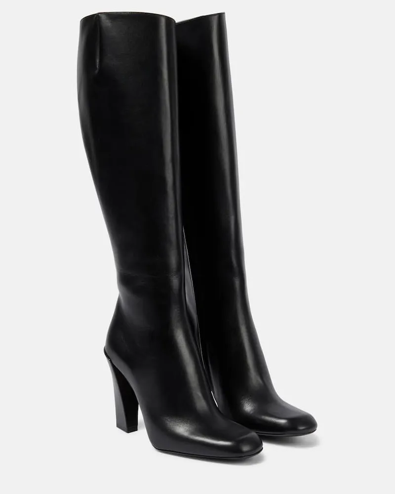 Victoria Beckham Stiefel aus Leder Schwarz