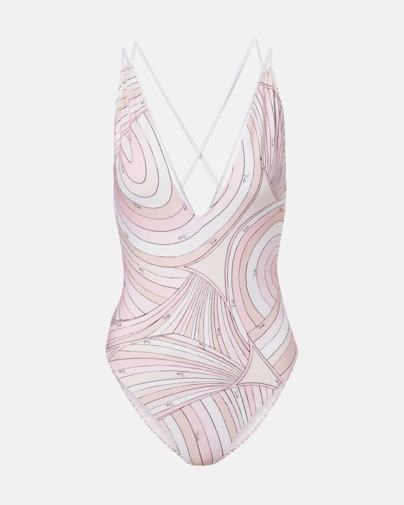 Emilio Pucci Badeanzug Iride Rosa