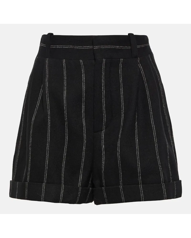 THE MANNEI Shorts Kudebi aus Wolle Schwarz