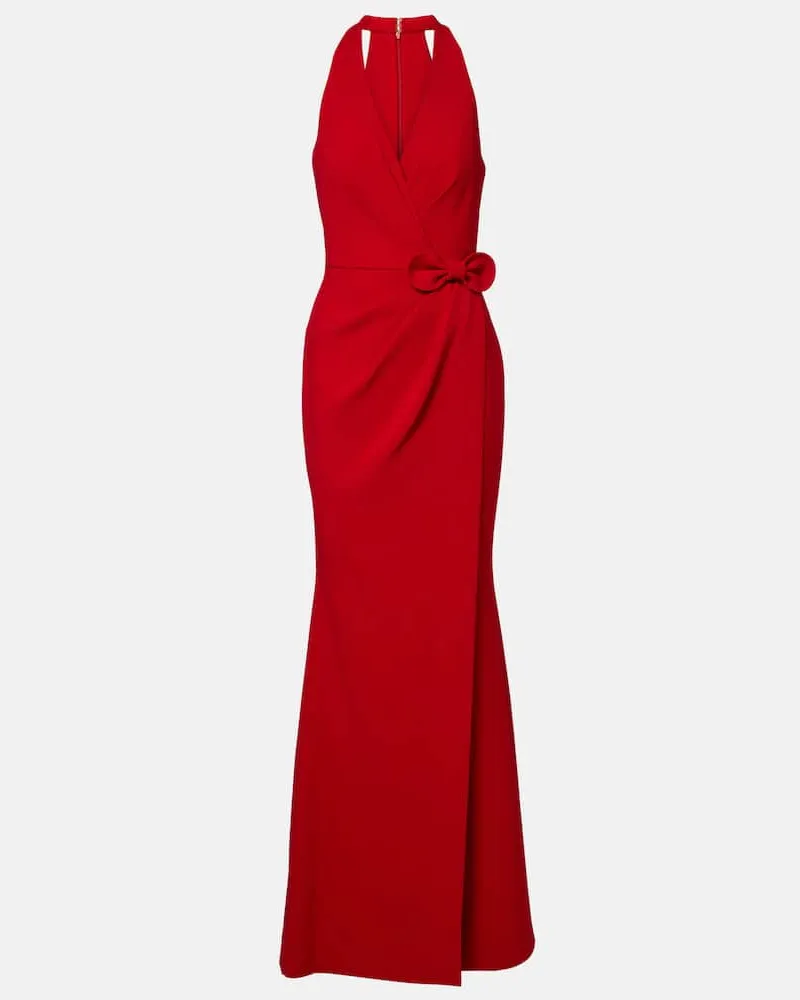 Elie Saab Robe aus Cady Rot