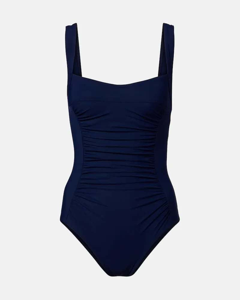 Karla Colletto Badeanzug Basics Blau