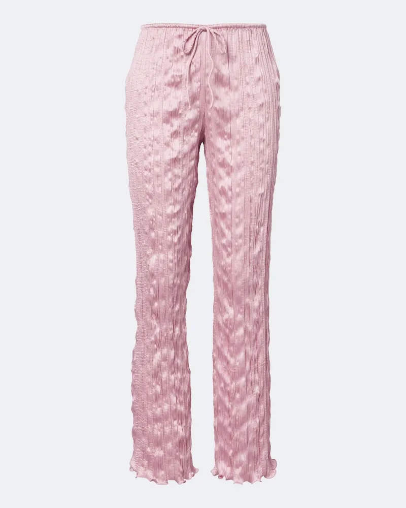 Posse Hose Esme aus Satin Rosa