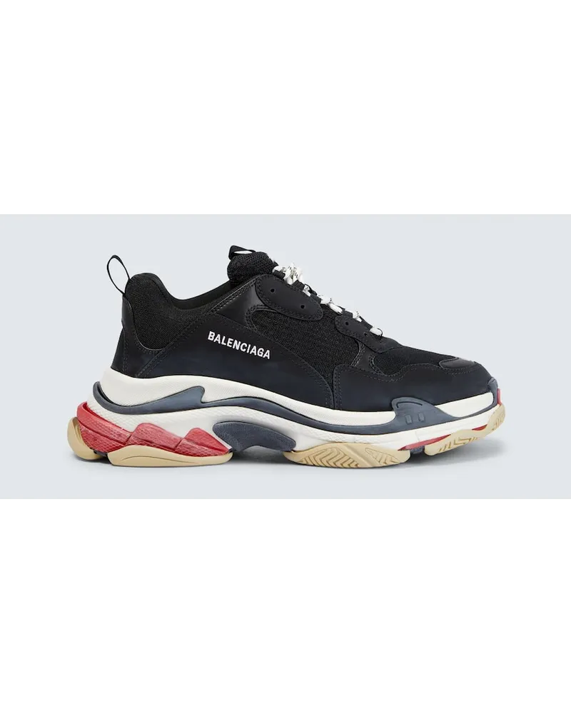 Balenciaga Sneakers Triple S Schwarz