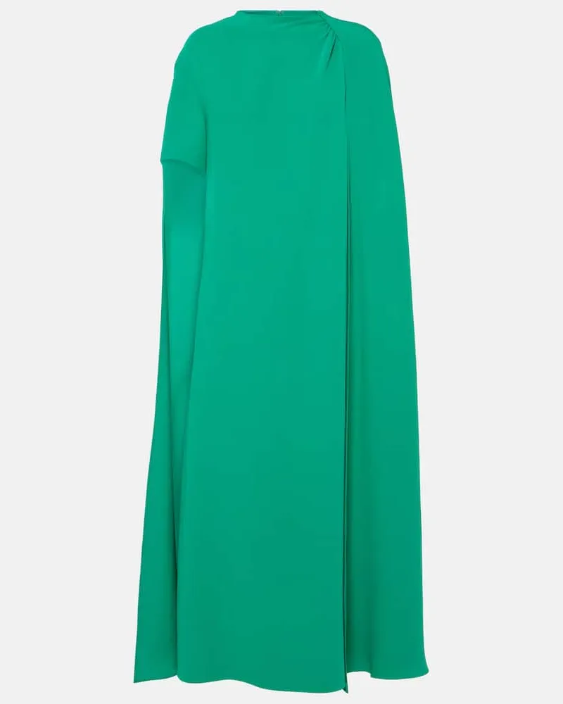 Valentino Garavani Midikleid aus Cady Couture Grün