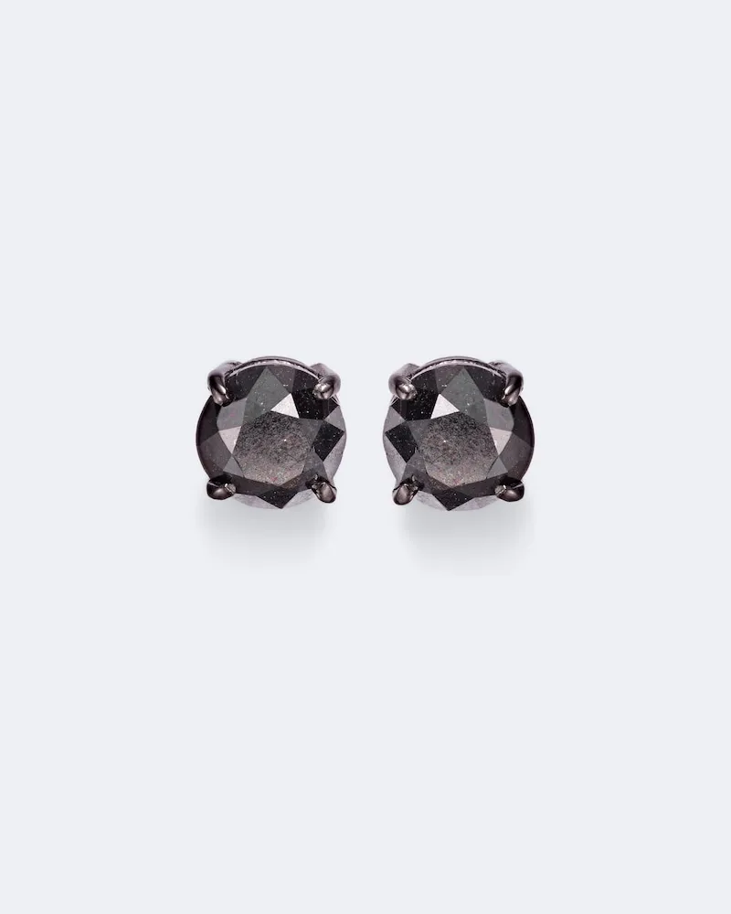 SHAY Ohrringe aus 18kt Schwarzgold mit Diamanten Schwarz