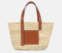 Tote Bag Anagram Medium mit Leder