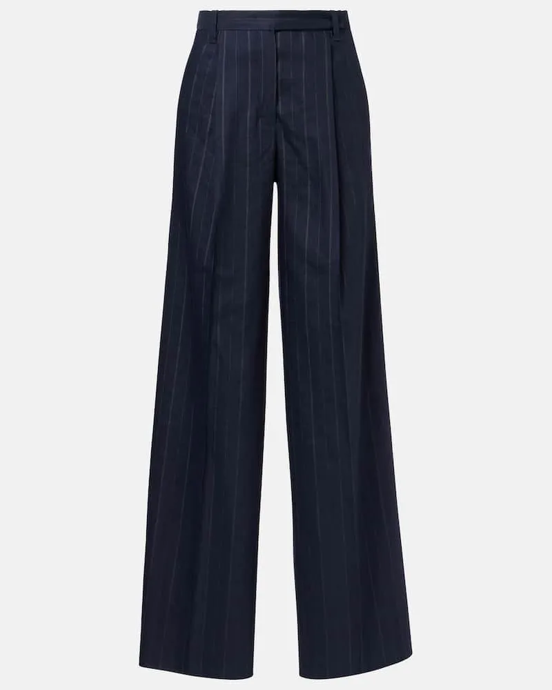 Dorothee Schumacher Weite Hose Modern Sophistication Blau