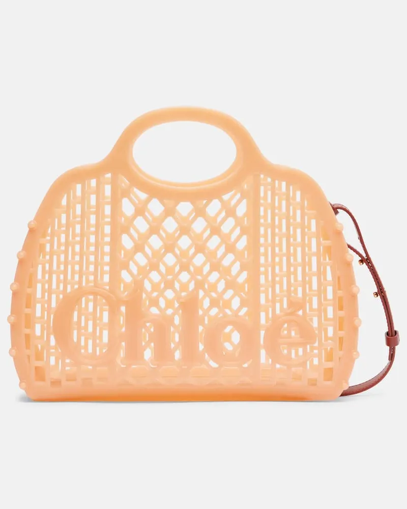 Chloé Chloé Schultertasche Chloé Cage Mini Beige