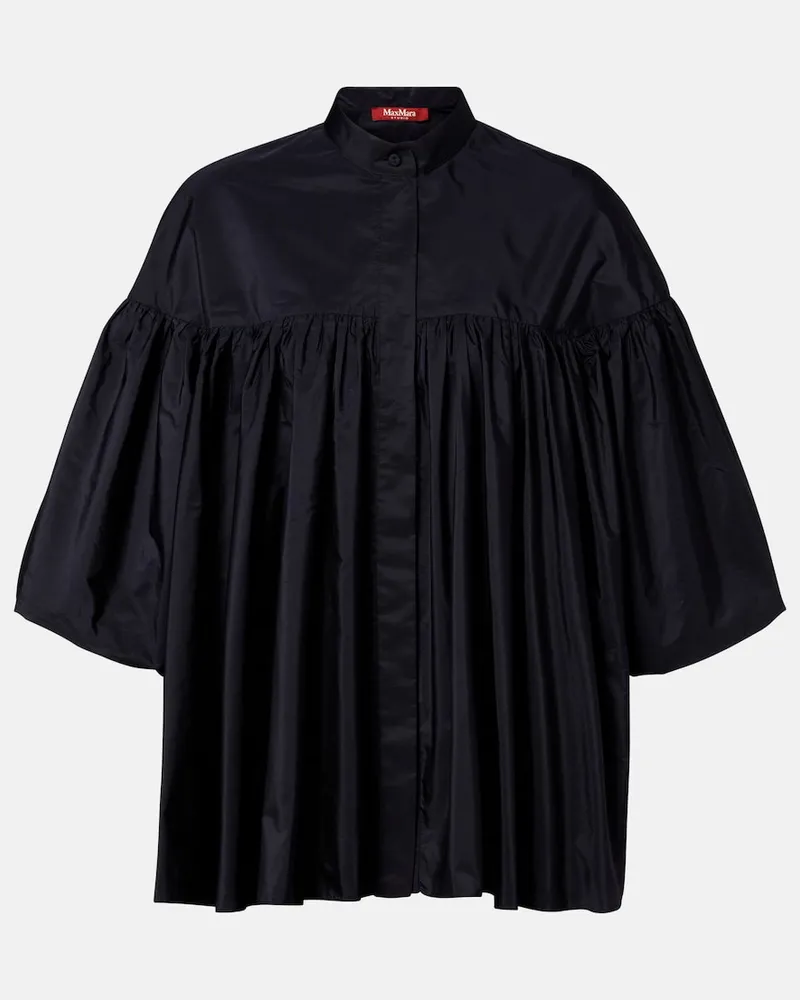 Max Mara Oversize-Top Rea Blau