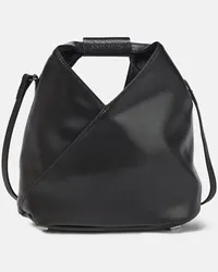 Maison Margiela Tote New Japanese Mini aus Lederimitat Schwarz