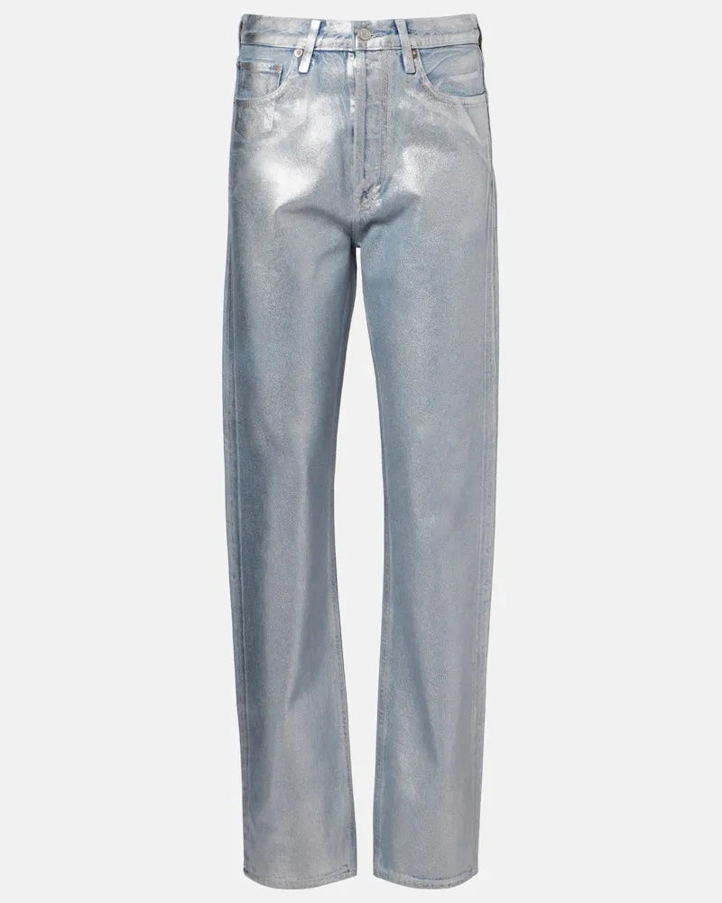 AGOLDE Straight Jeans 90’s Grau