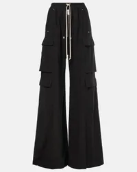 Rick Owens Cargohose aus Baumwolle Schwarz