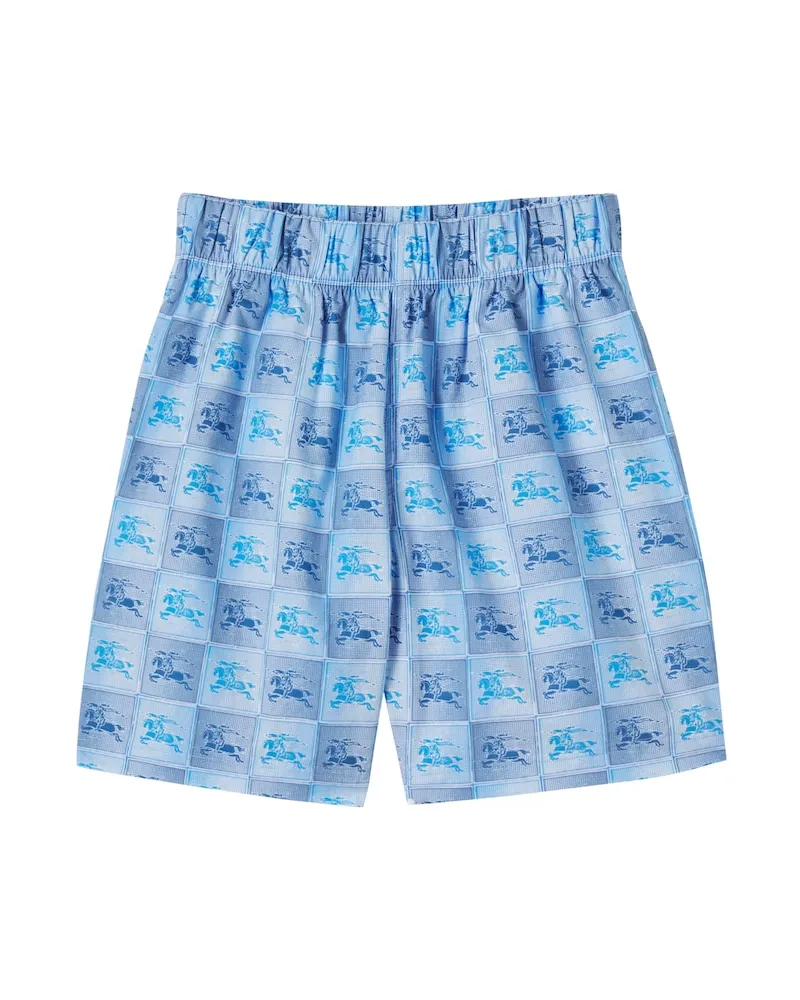 Burberry Shorts EKD aus Baumwolle Blau