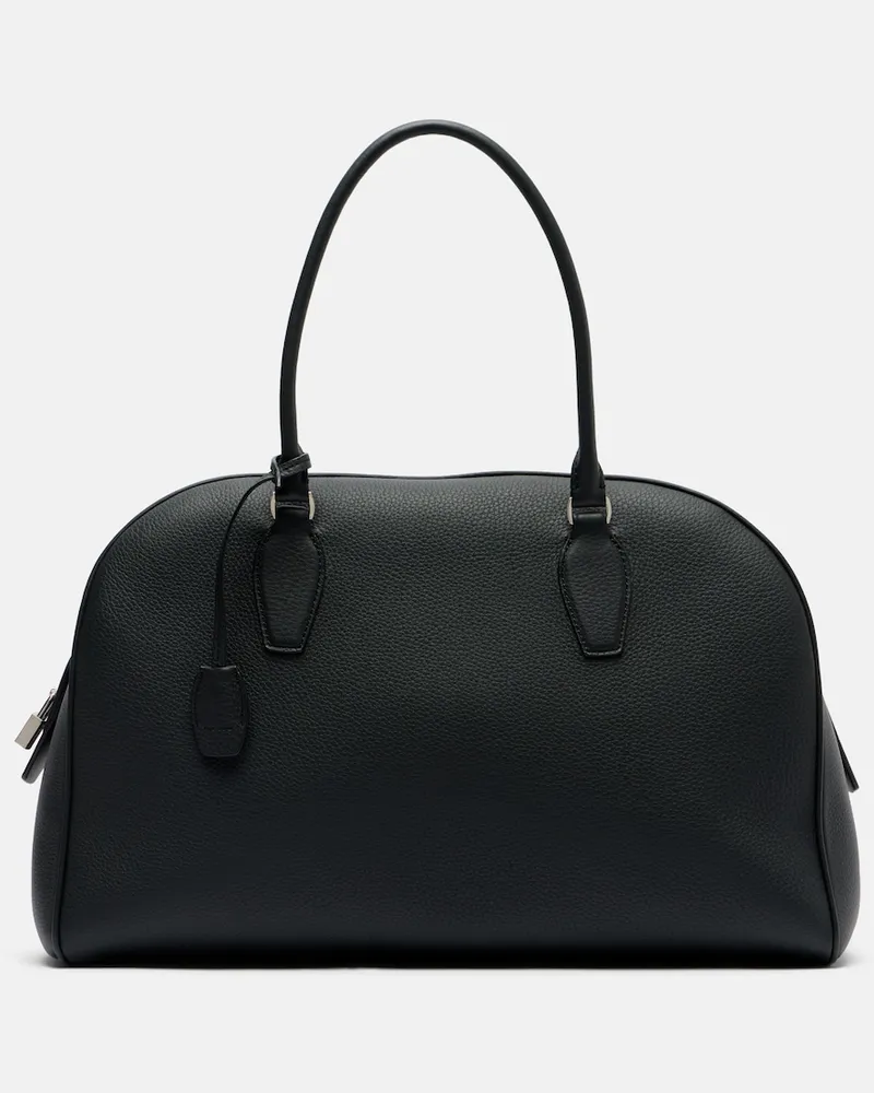 The Row Tote Bag India aus Leder Schwarz