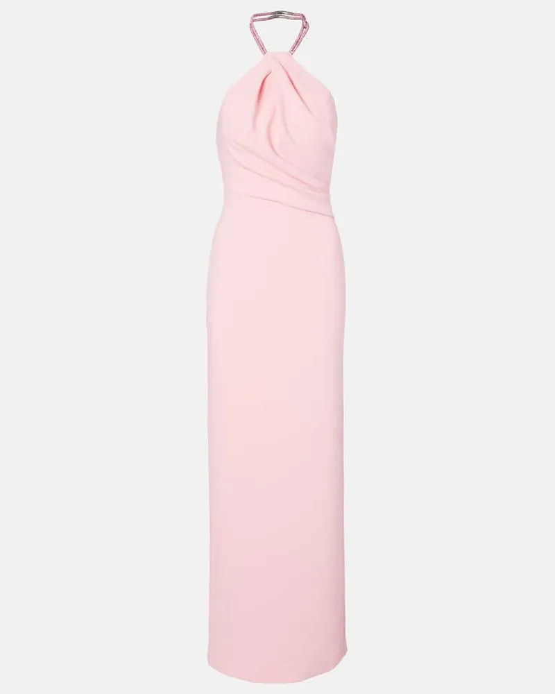 Solace London Verzierte Robe Riva Pink